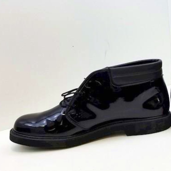 Bates Black Shoes Size 14